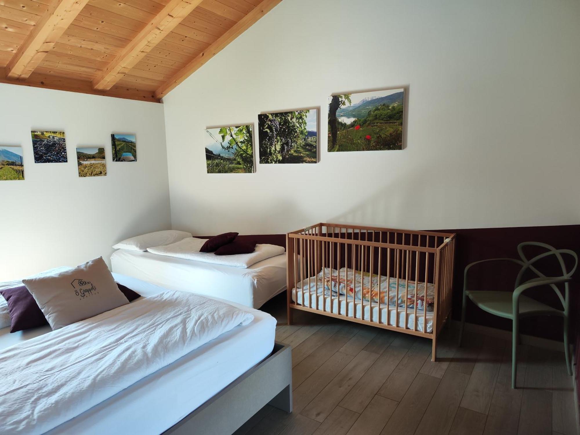 8 Grappoli Agritur Villa Trento Bagian luar foto